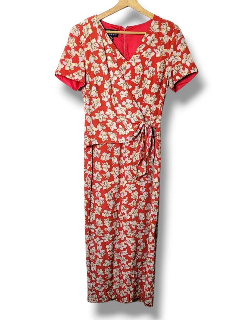 Vintage 90s Spenser Jeremy Silk Maxi Dress